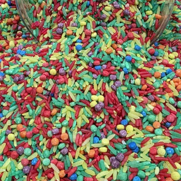 Sensoryfun | Speelrijst | Carnaval | 1000 ml