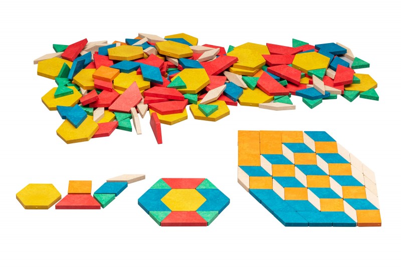 Wissner | Geometrische Patroonblokken | 250 stuks