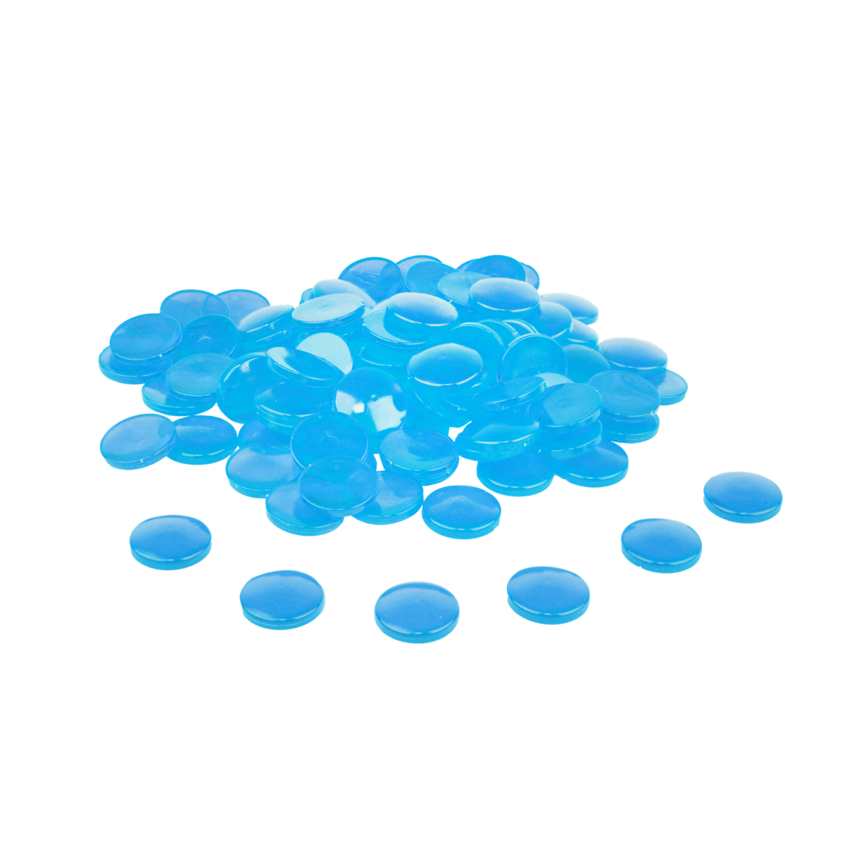 Wissner | Telstenen | Blauw | 100 stuks