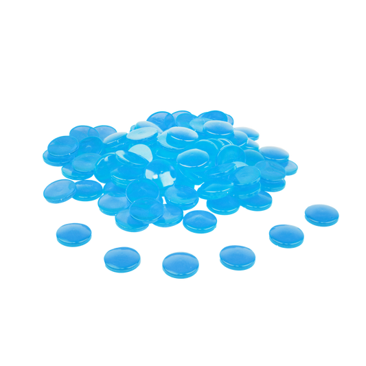 Wissner | Telstenen | Blauw | 100 stuks