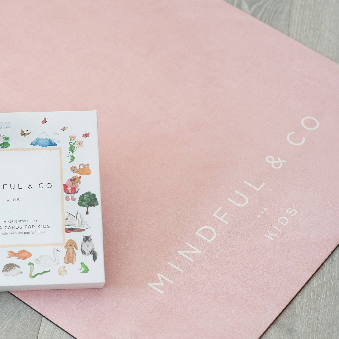 Mindful & Co Kids | Yoga Mat | Roze