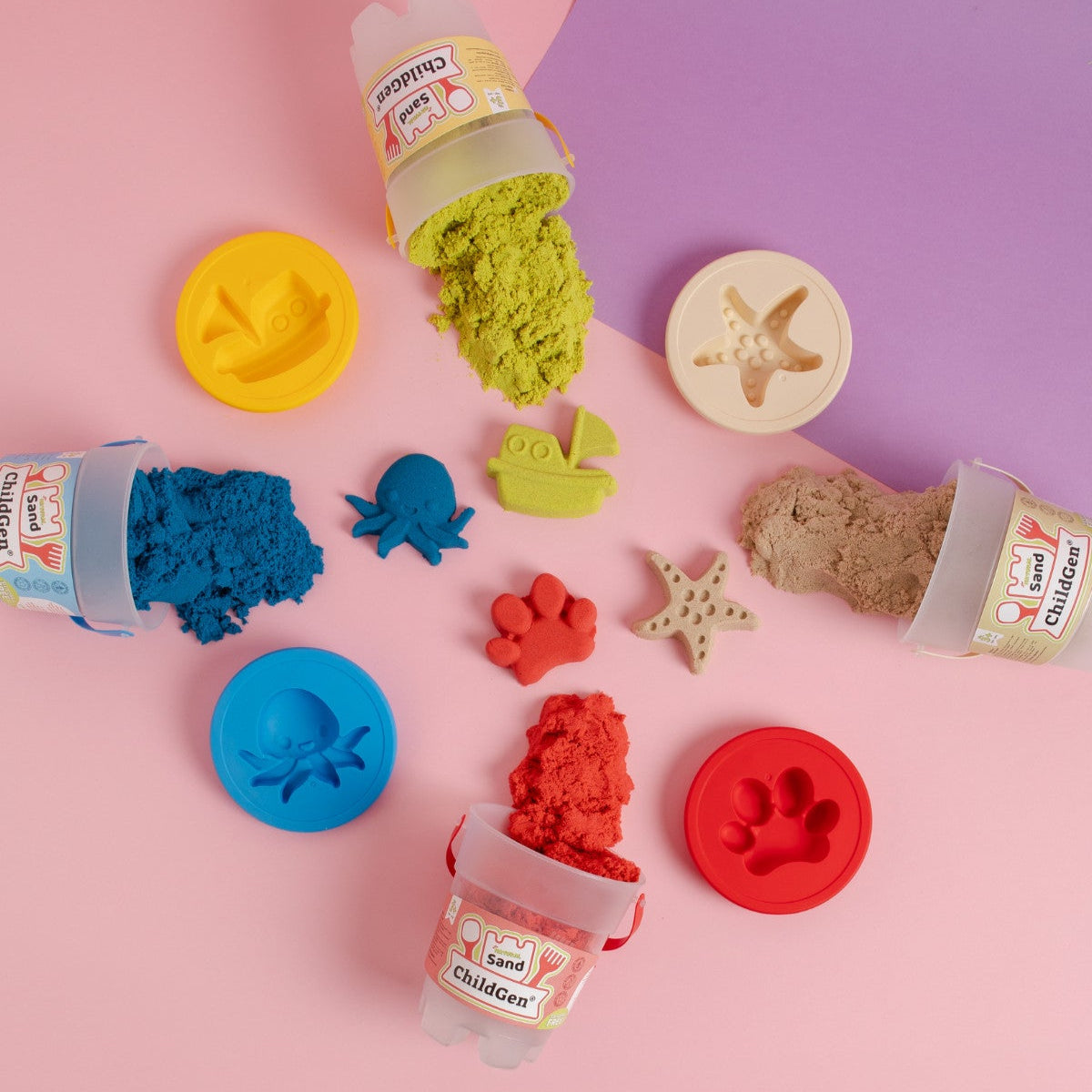ChildGen® | Magisch Zand | Blauw | 500 gram