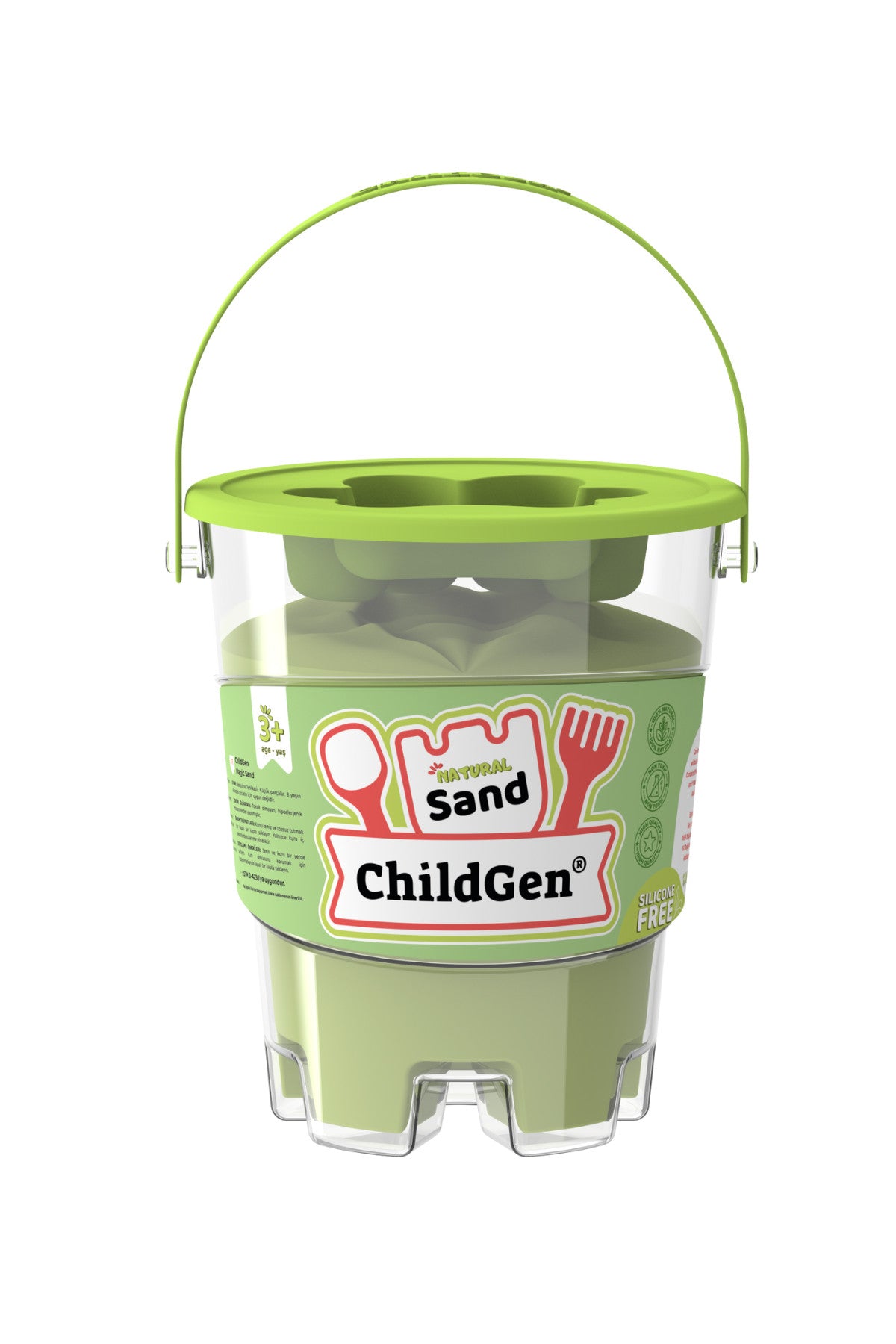 ChildGen® | Magisch Zand | Groen | 500 gram