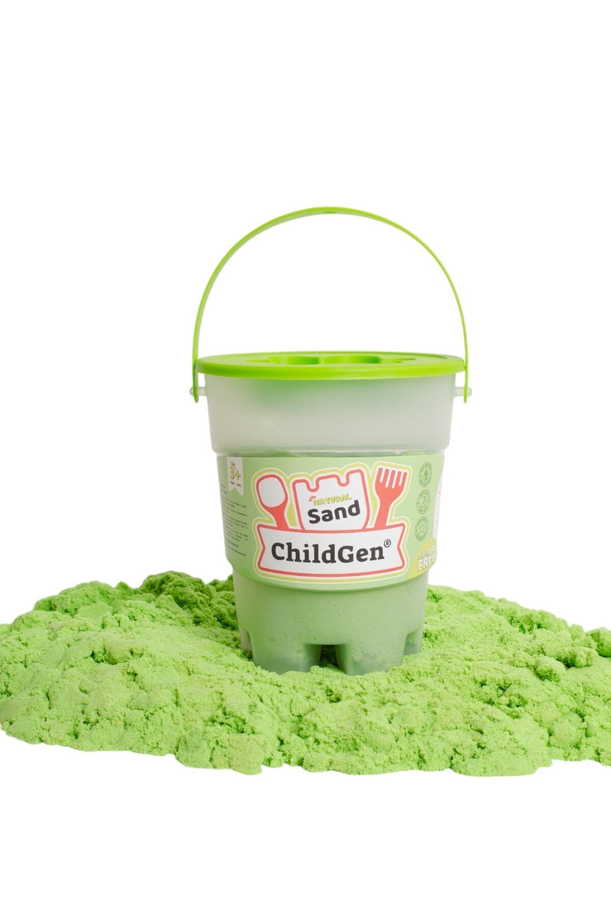 ChildGen® | Magisch Zand | Groen | 500 gram