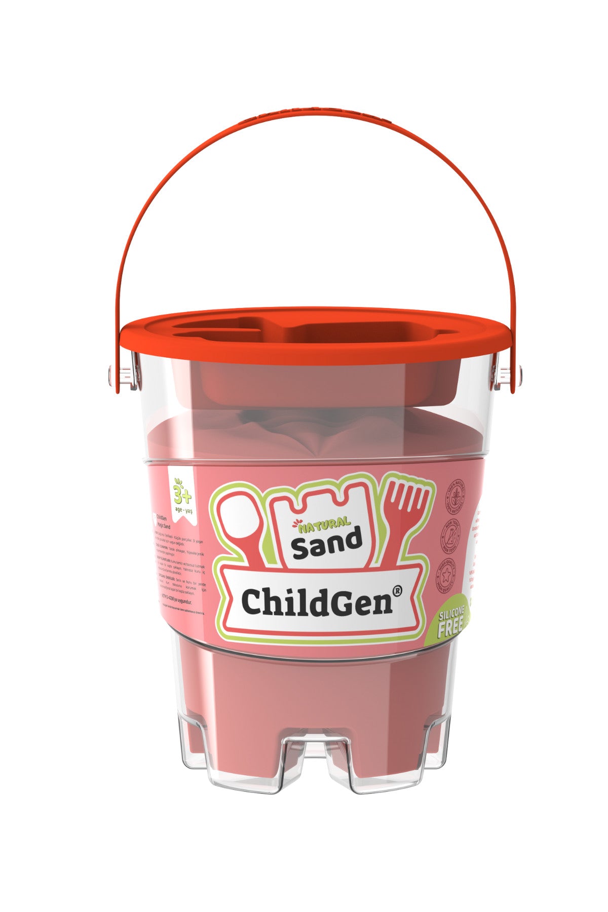 ChildGen® | Magisch Zand | Rood | 500 gram