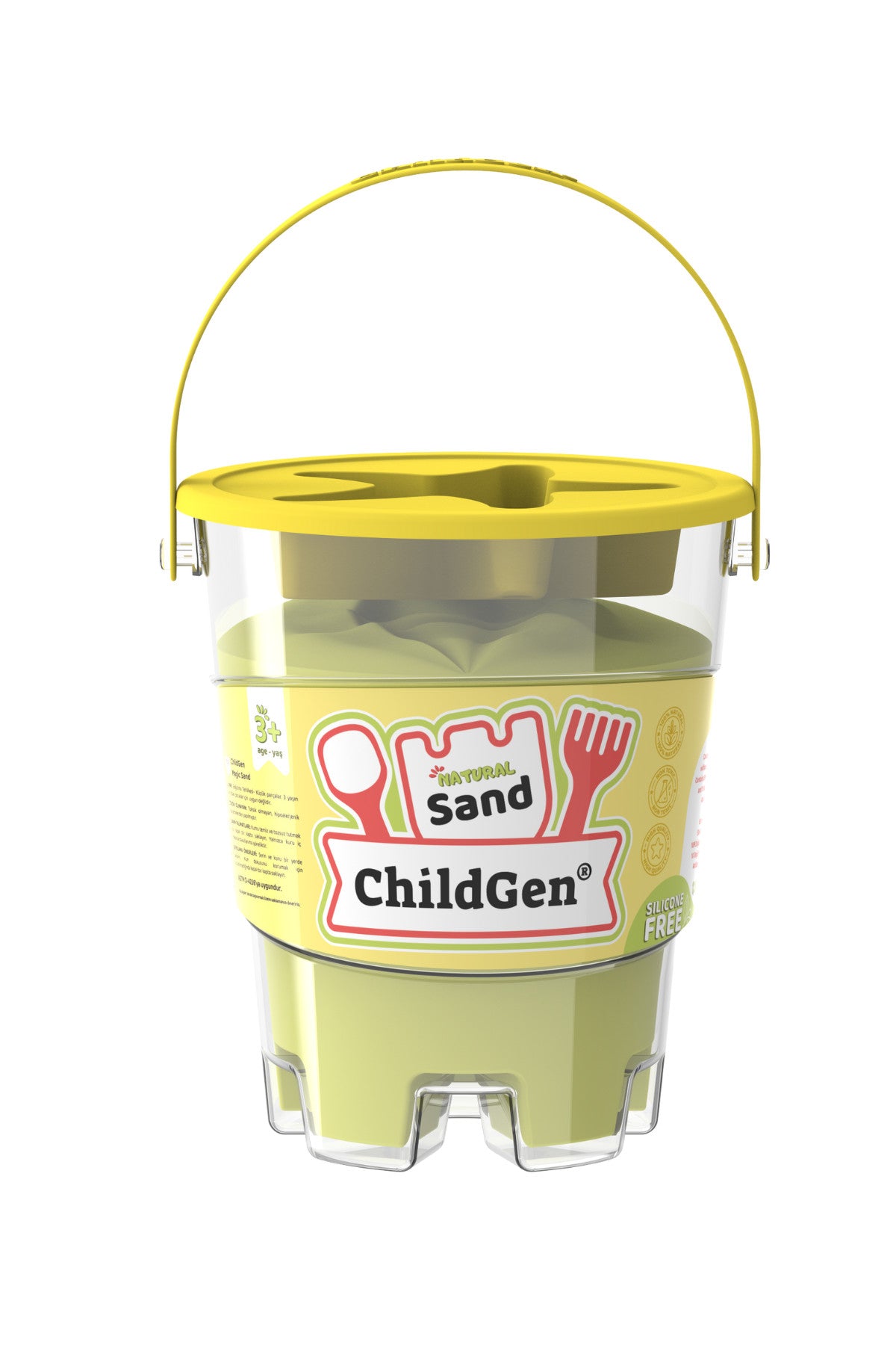 ChildGen® | Magisch Zand | Geel | 500 gram