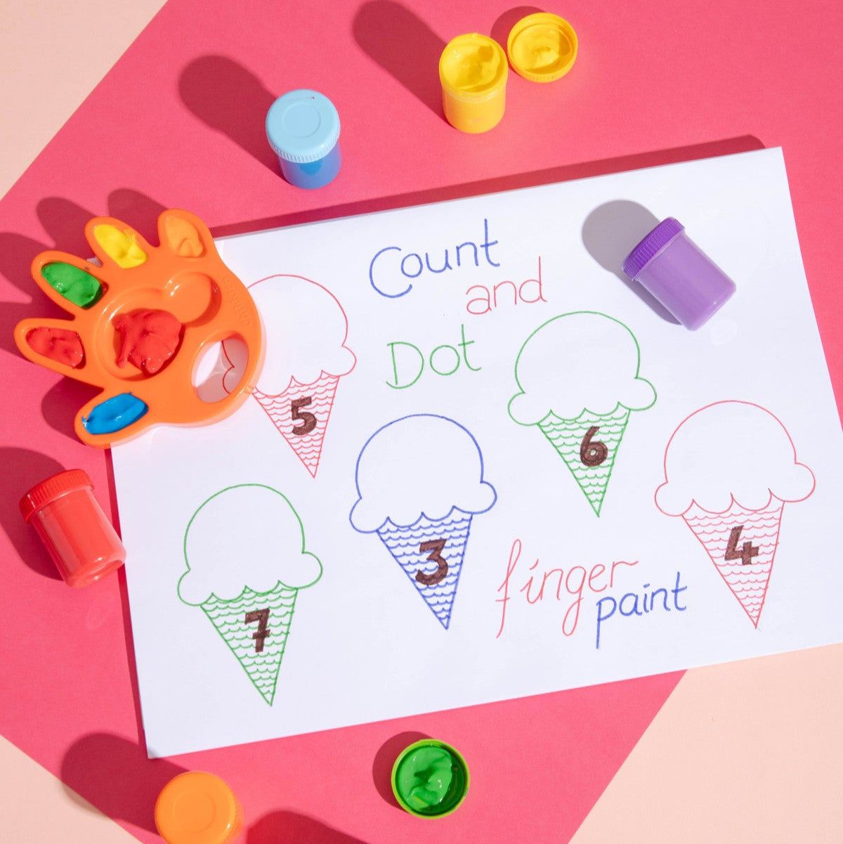 ChildGen® | Vingerverf | Neon