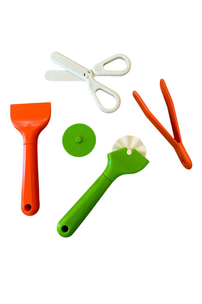ChildGen® | Klei Modeleer Set | Sand - Groen - Oranje