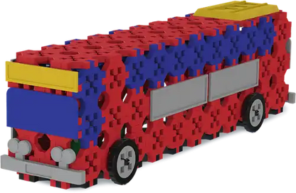 Trefl | Connect | Bouwblokken M | Bus / Pick-up | stuks