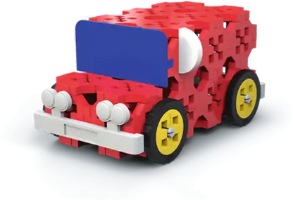 Trefl | Connect | Bouwblokken S | Cabriolet / Bezorgbusje | stuks