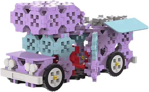 Trefl | Connect | Bouwblokken S | Camper / Kleine Auto | stuks