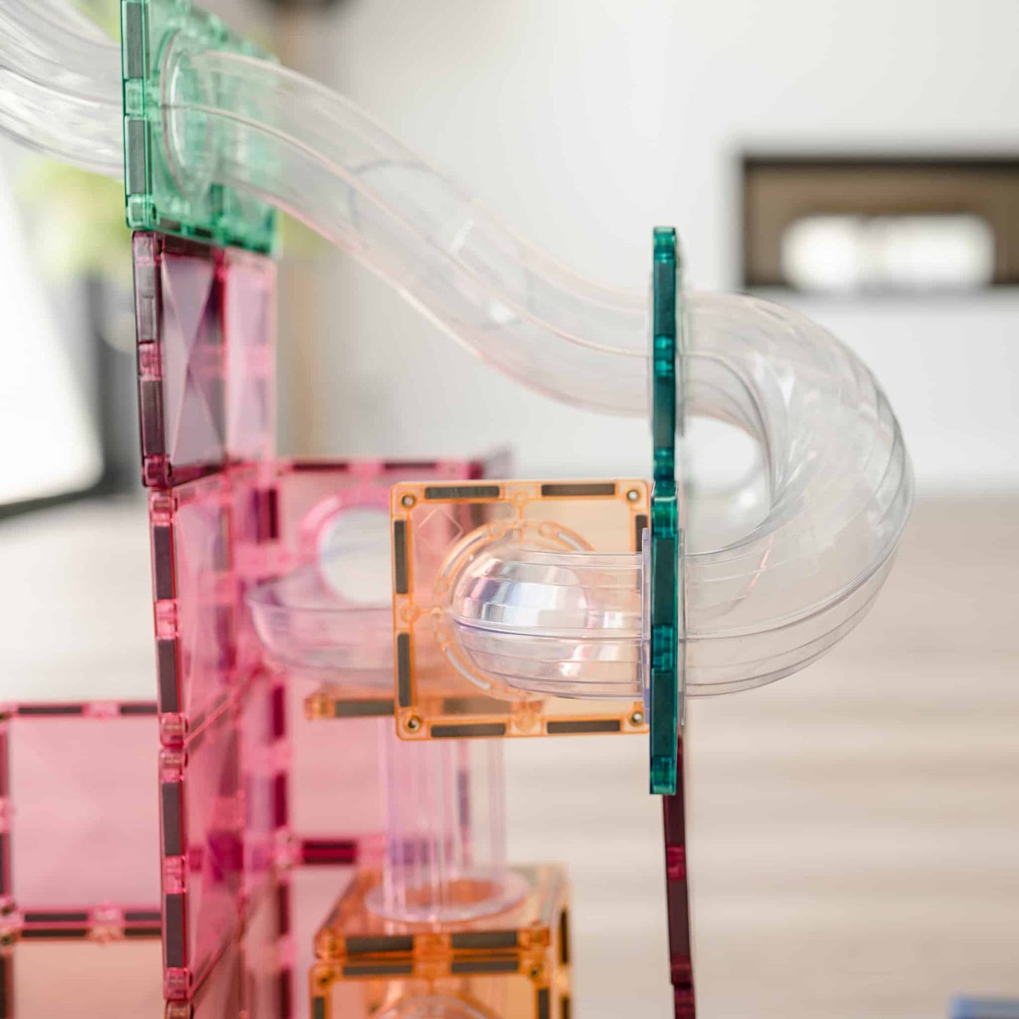 Connetix® | Ball Run Expansion Pack | Pastel | 80 Stuks