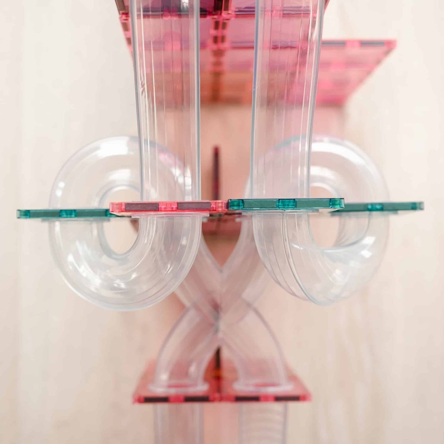 Connetix® | Ball Run Expansion Pack | Pastel | 80 Stuks