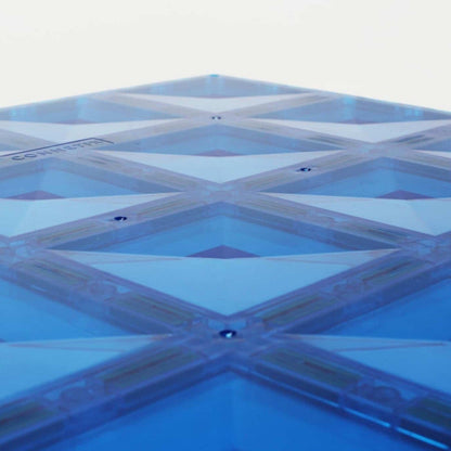 Connetix® | Base Plate | Groen - Blauw | 2 Stuks