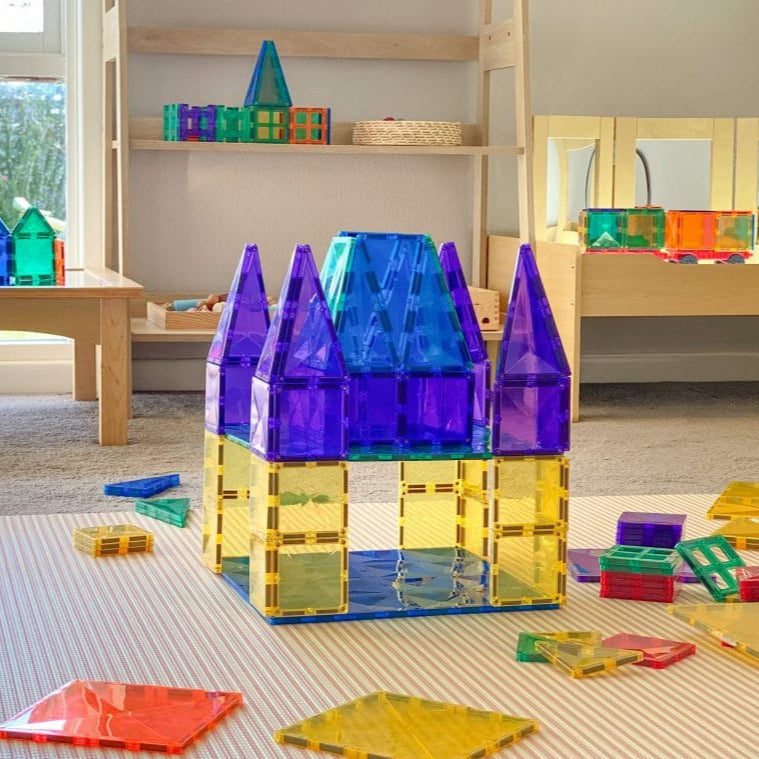 Connetix® | Base Plate | Groen - Blauw | 2 Stuks