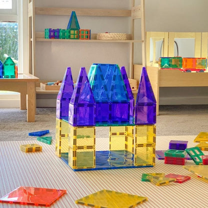 Connetix® | Base Plate | Groen - Blauw | 2 Stuks