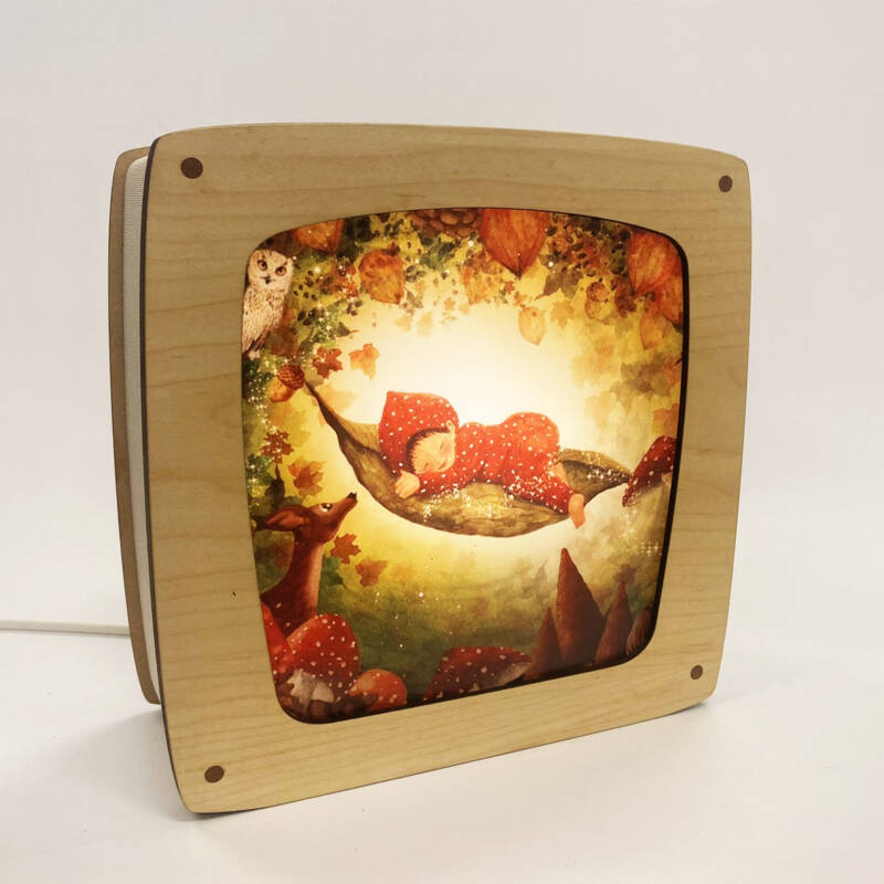 Luminae Lights | Seizoenslamp | Premium | Eiken