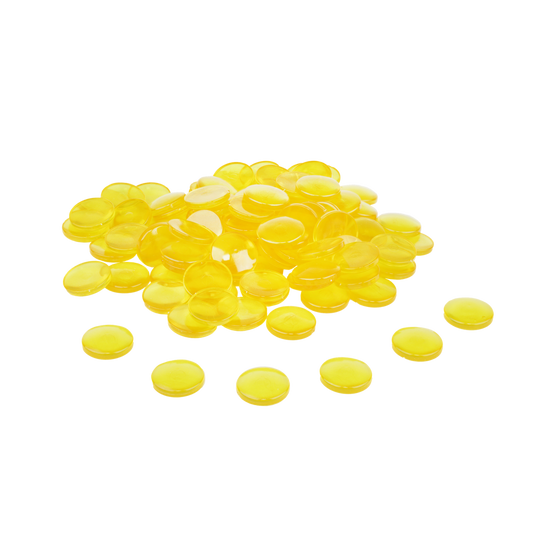 Wissner | Telstenen | Geel | 100 stuks