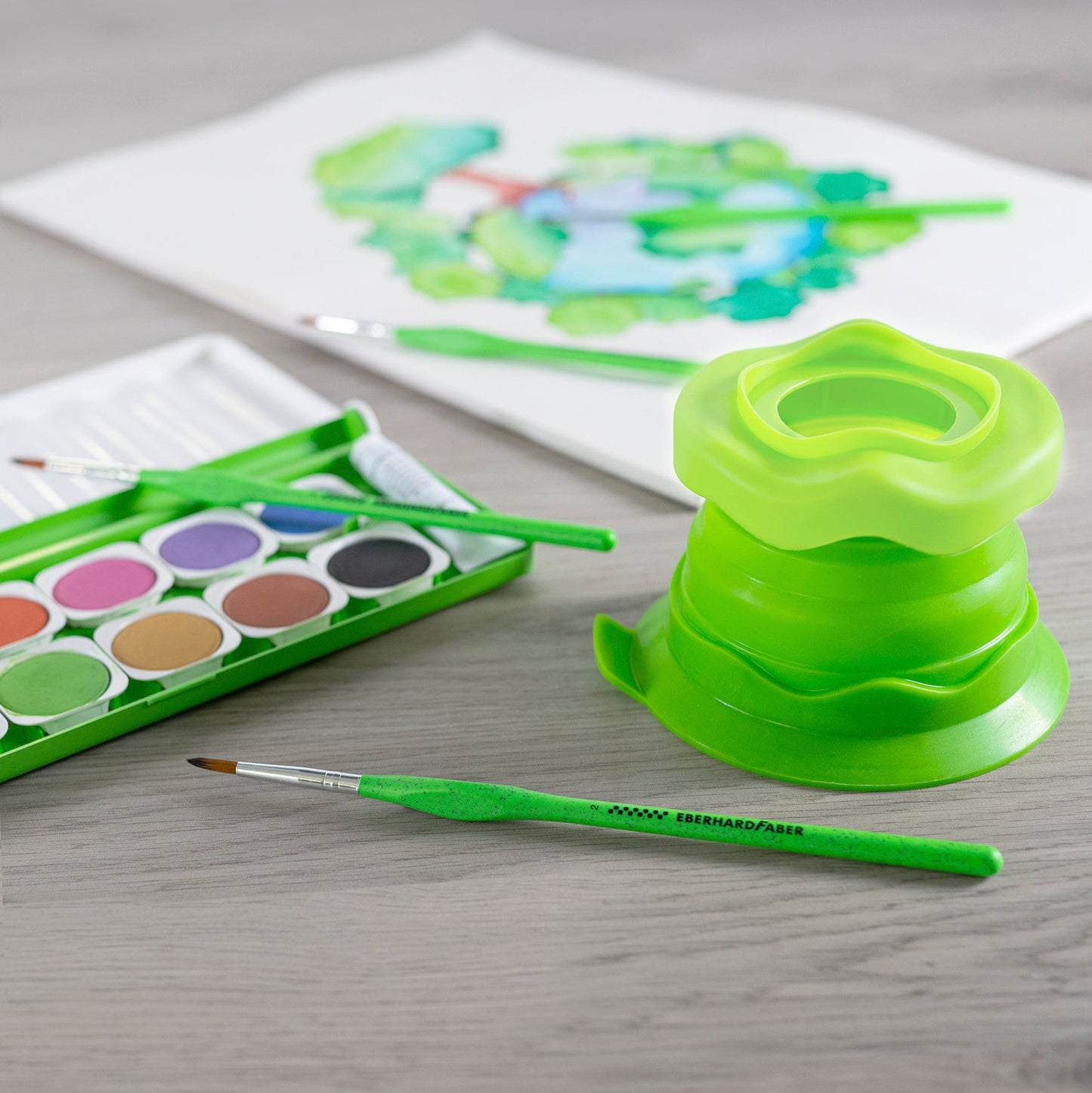 Eberhard Faber | Waterbeker met Penselenhouder