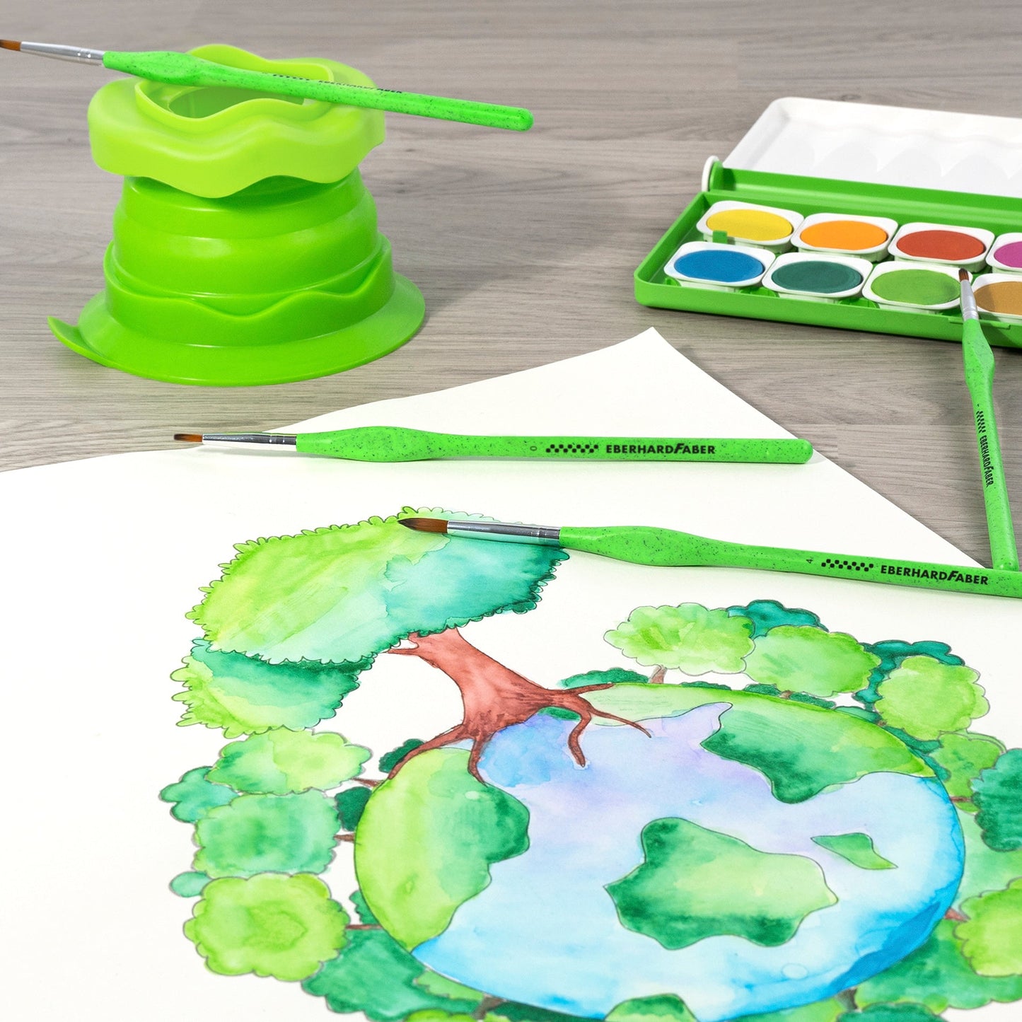 Eberhard Faber | Waterbeker met Penselenhouder