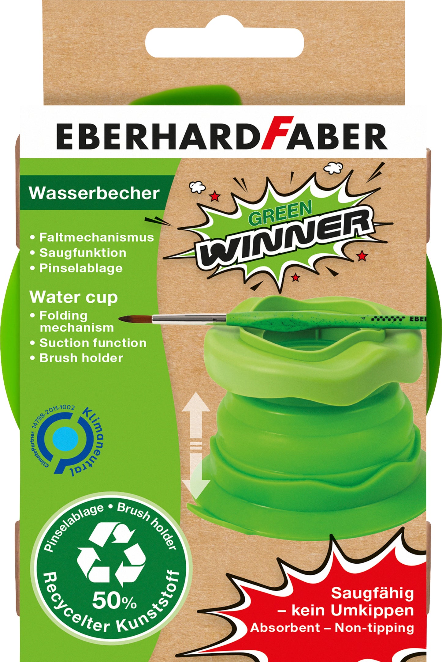 Eberhard Faber | Waterbeker met Penselenhouder