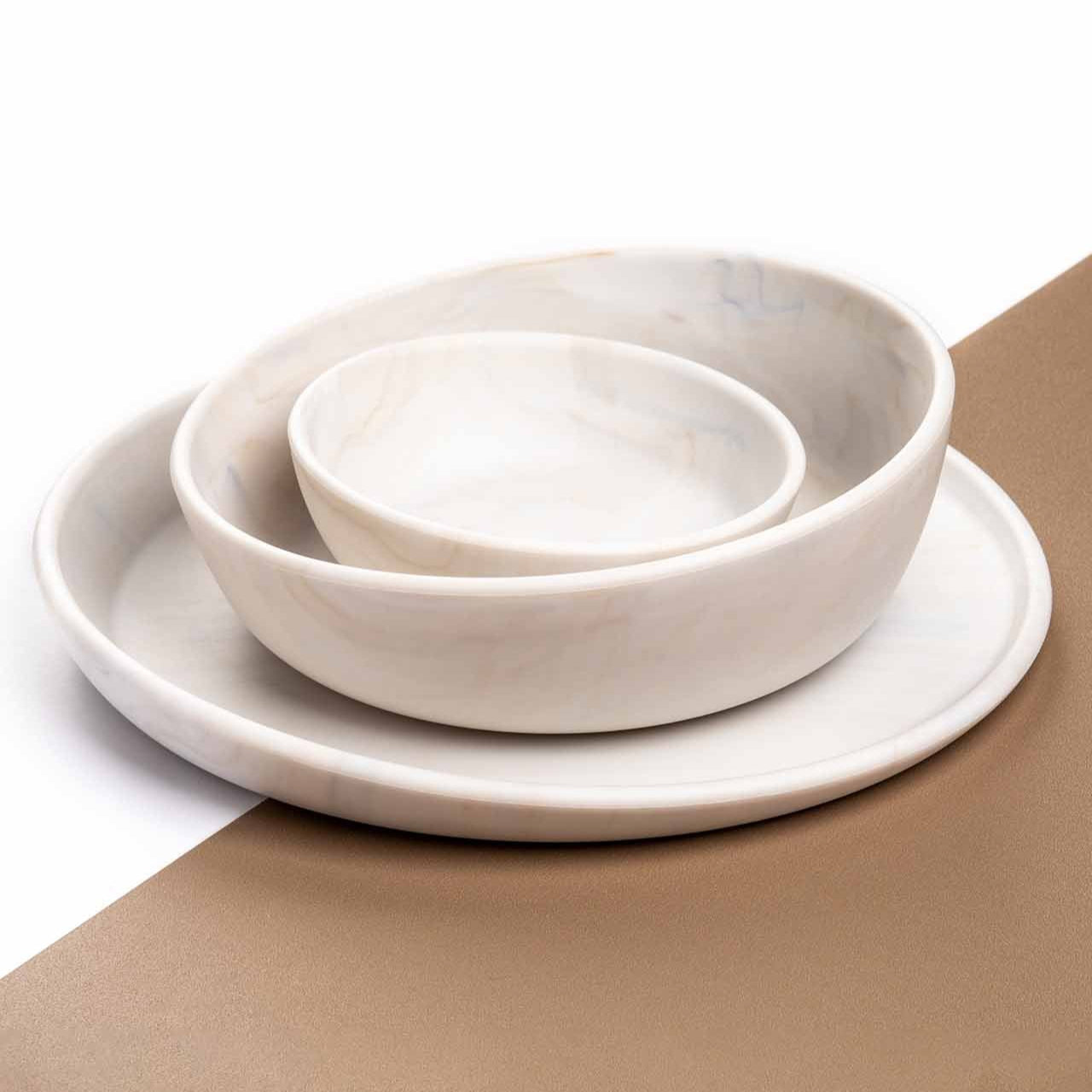 Eeveve - Eetset | Marmer Herfstgoud