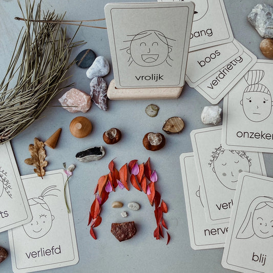Wildebras | Flashcards | Emotie