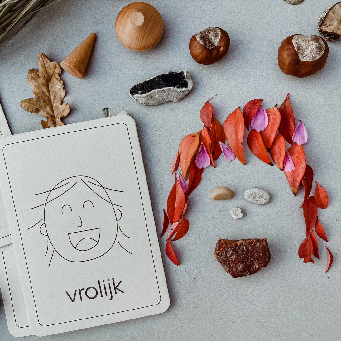 Wildebras | Flashcards | Emotie