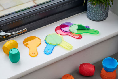 TickiT | Doorschijnende kleur peddels