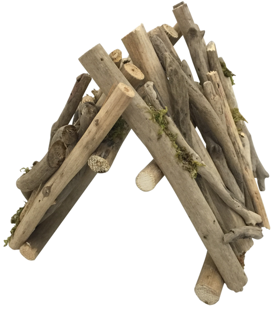 Papoose Toys | Mini Huis | Houten Hutje