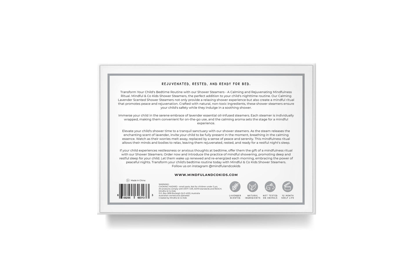 Mindful & Co Kids | Ontspannende Douchestomers