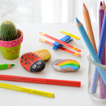 Faber-Castell | Kleurpotlood | Jumbo Grip | 6 Stuks (Stap 2)