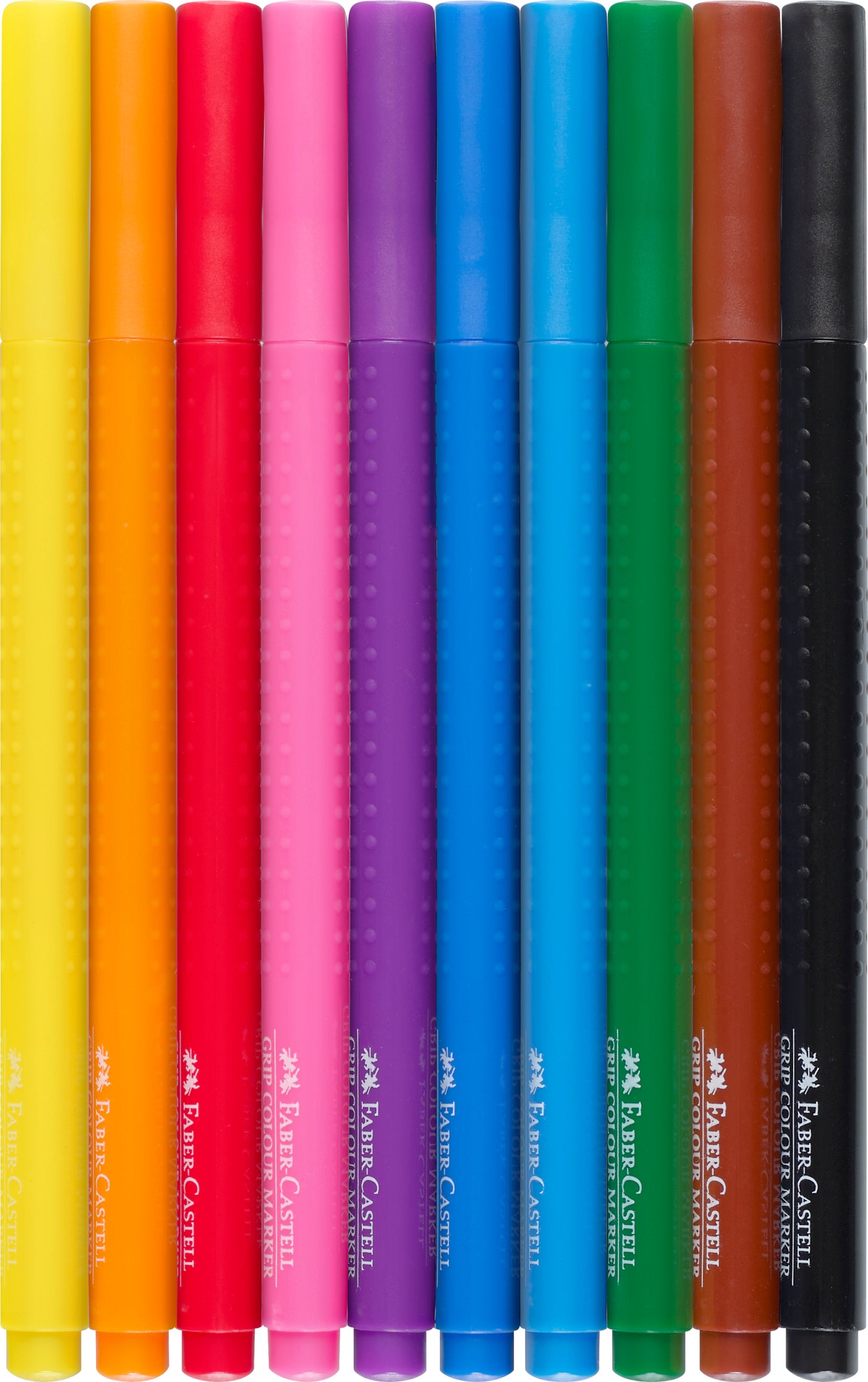 Faber-Castell | Viltstift | Grip | 10 stuks (Stap 2)
