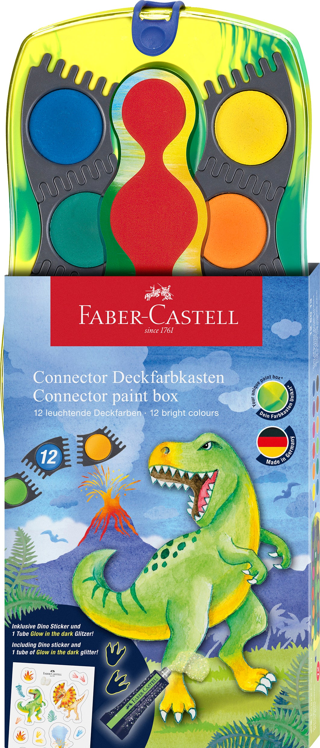 Faber-Castell | Waterverfdoos | Dino