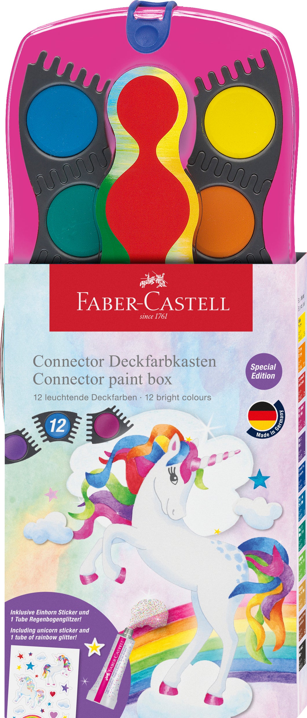 Faber-Castell | Waterverfdoos | Eenhoorn