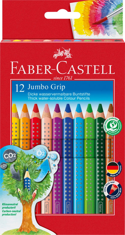 Faber-Castell | Kleurpotlood | Jumbo Grip | 12 Stuks (Stap 2)