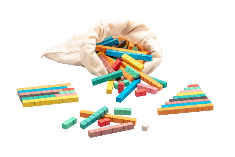 Wissner | Rekenstaven | 10 kleuren | 126 stuks