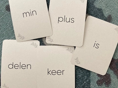 Wildebras | Flashcards | Getallen