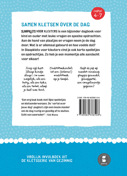 Gezinnig | Slaapklets Voor Kleuters | Deel 1