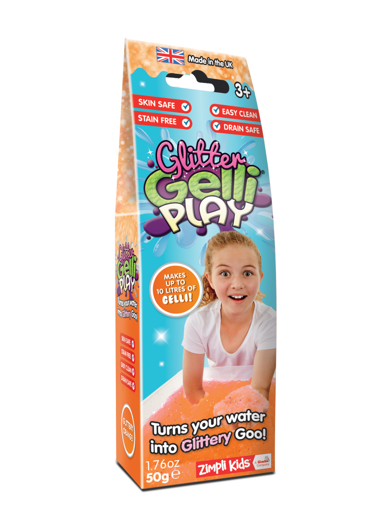 Zimpli Kids | Gelli | Glitter | Oranje