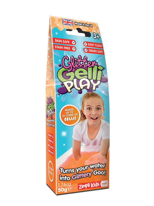 Zimpli Kids | Gelli | Glitter | Oranje