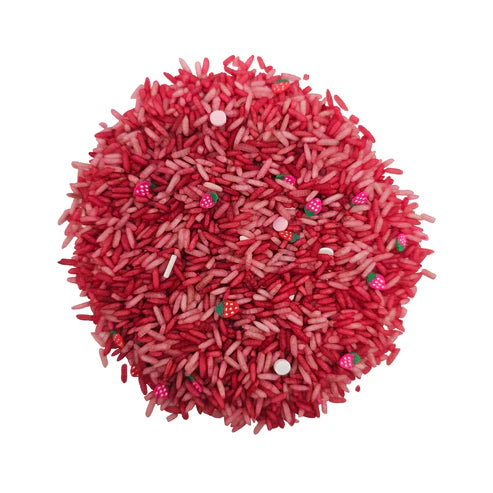 Grennn | Speelrijst | Aardbeien Mix | 750 gram