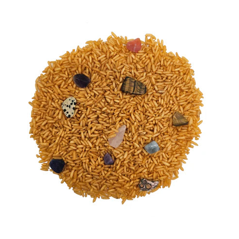 Grennn | Speelrijst | Edelstenen Mix | 750 gram