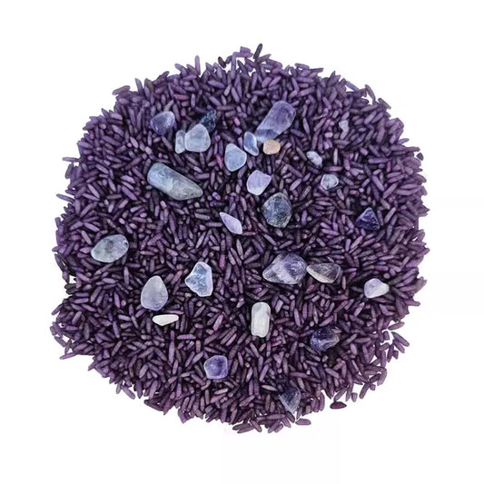 Grennn | Speelrijst | Schijnende Stenen Mix | 750 gram