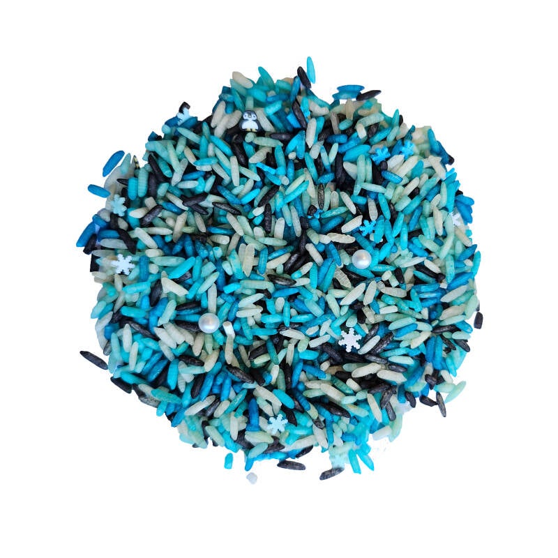 Grennn | Speelrijst | Snow Mix | 750 Gram