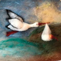 Het Wol Feetje | Seizoensplaat | Ooievaar Levering