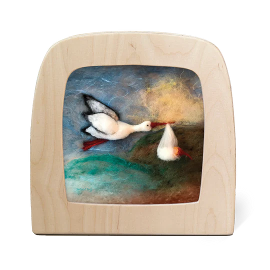 Het Wol Feetje | Seizoensplaat | Ooievaar Levering