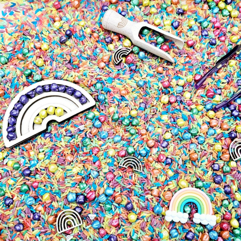 Sensoryfun | Pour & Play | Regenboog