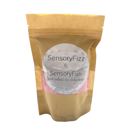 Sensoryfun | Fizz | Zakje | Roze | 240 ml