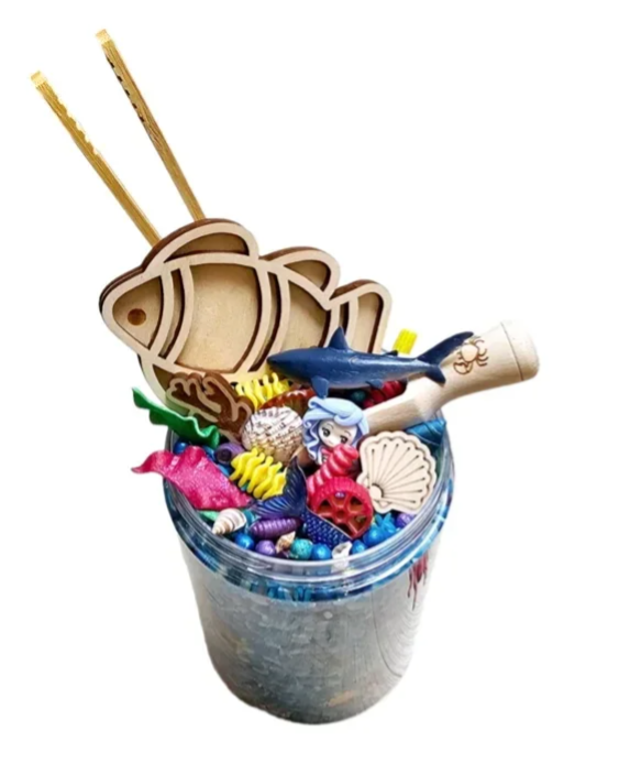 Sensoryfun | Pour & Play | Diep in de Zee